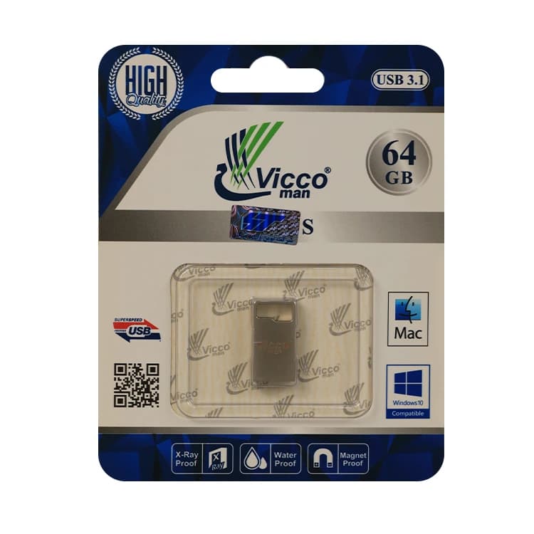 فلش 64 گيگ VICCO مدل USB3.0 VC378