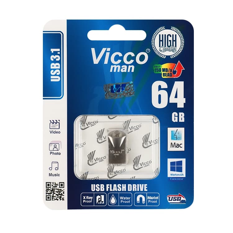 فلش 64 گيگ VICCO مدل USB3.0 VC300