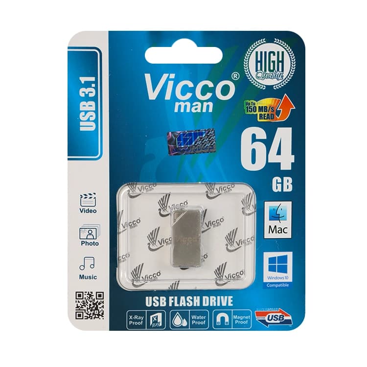 فلش 64 گيگ VICCO مدل USB3.0 VC375