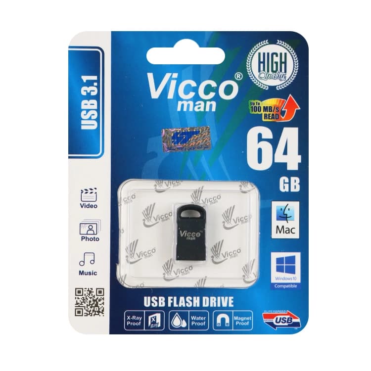 فلش 64 گيگ VICCO مدل USB3.0 VC382