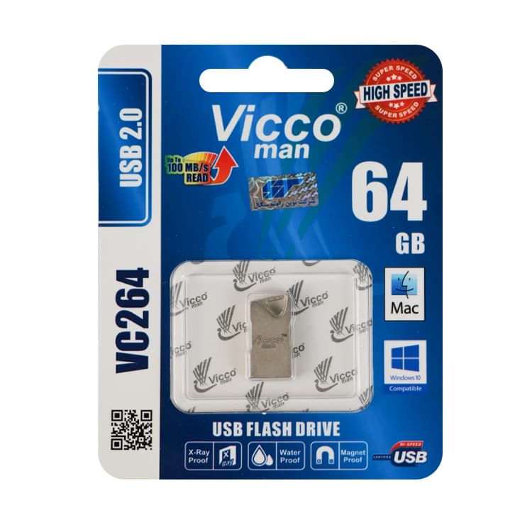 فلش 64 گيگ VICCO مدل VC264