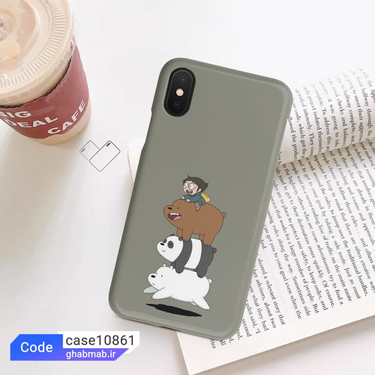 قاب گوشی کارتون We bare bears case10861 — تصویر ۵