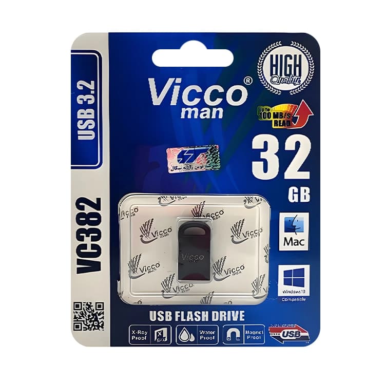فلش 32 گيگ VICCO مدل USB3.0 VC382 — تصویر ۳