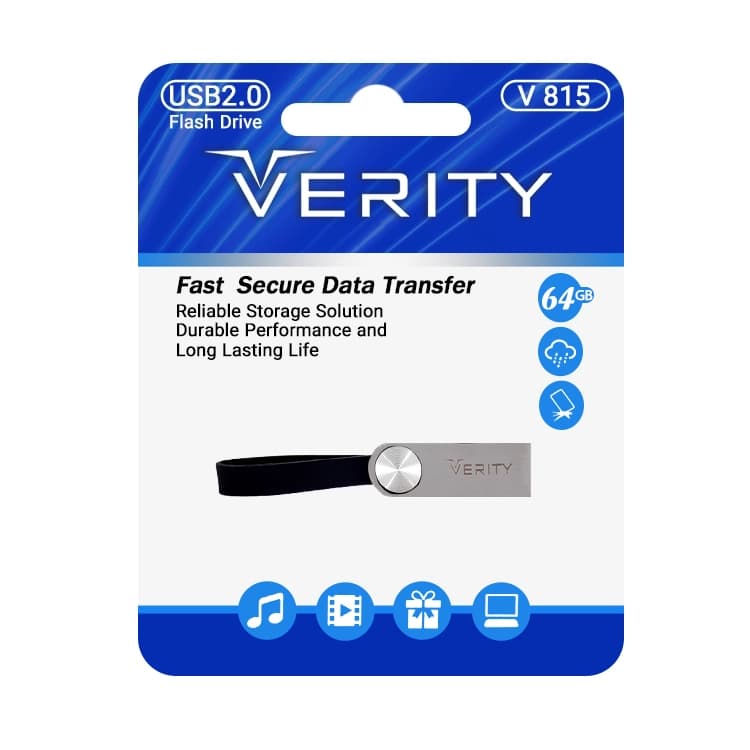 فلش 64 گیگ VERITY مدل V815 — تصویر ۳