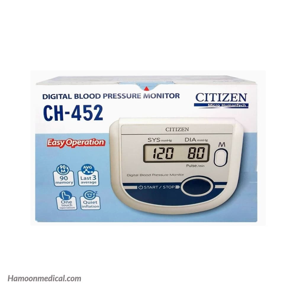 فشارسنج دیجیتال بازویی citizen مدل ch-452