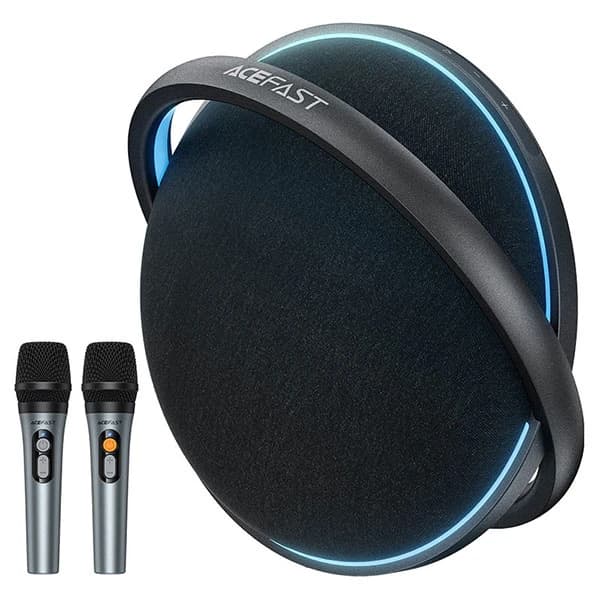 اسپیکر بلوتوث ایس فست ACEFAST K5 Max توان 350 وات رم و فلش خور با میکروفون — تصویر ۸