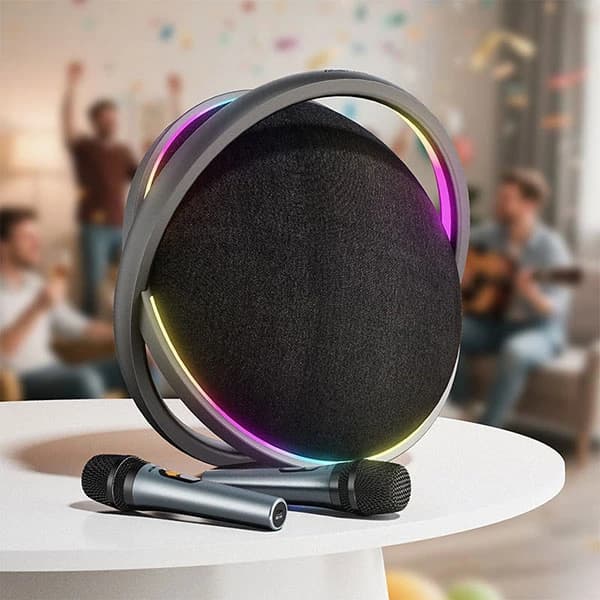 اسپیکر بلوتوث ایس فست ACEFAST K5 Max توان 350 وات رم و فلش خور با میکروفون — تصویر ۱۲