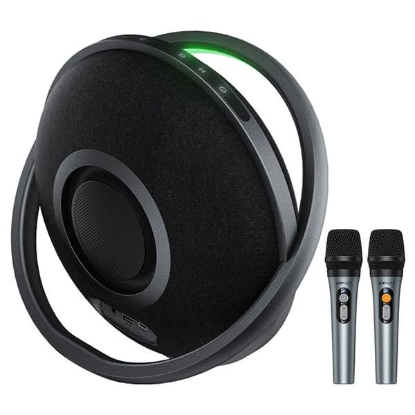 اسپیکر بلوتوث ایس فست ACEFAST K5 Max توان 350 وات رم و فلش خور با میکروفون — تصویر ۵