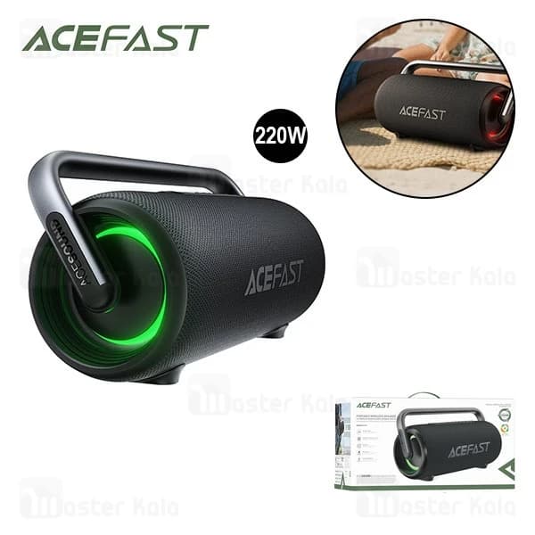 اسپیکر بلوتوث ایس فست ACEFAST K2 Max توان 220 وات فلش خور — تصویر ۱۱