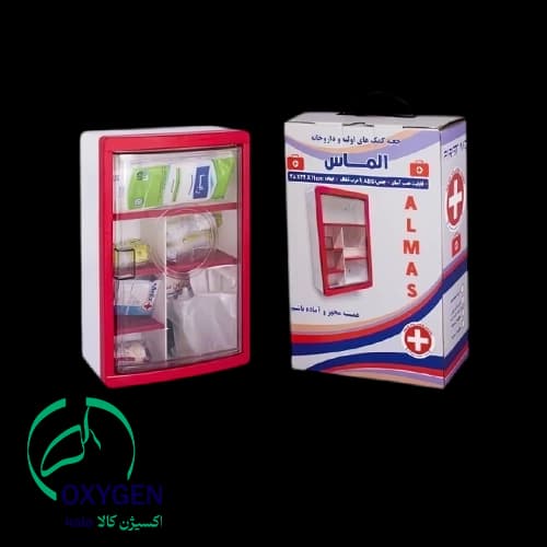 جعبه کمک های اولیه دیواری مدل الماس