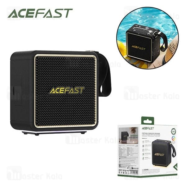 اسپیکر بلوتوث ایس فست ACEFAST K3 Nano توان 46 وات رم و فلش خور — تصویر ۱۱
