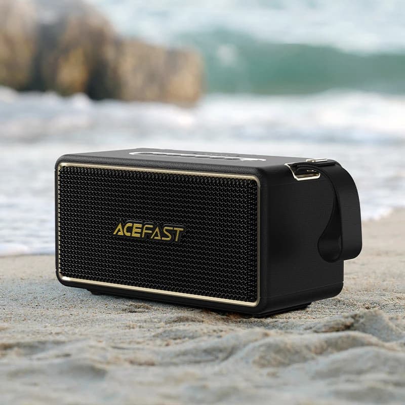 اسپیکر بلوتوث ایس فست ACEFAST K3 Max توان 80 وات رم و فلش خور — تصویر ۲