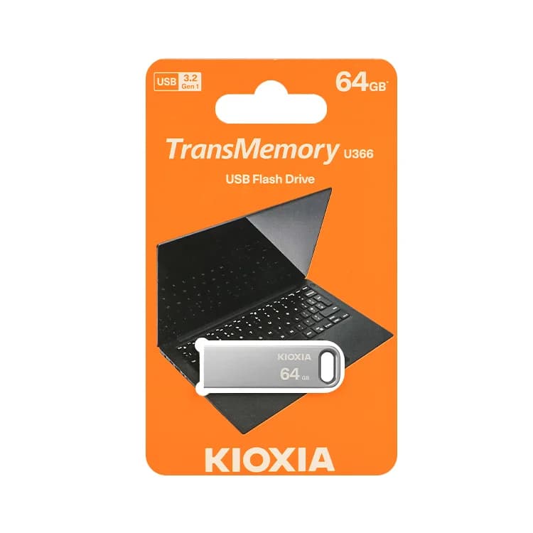 فلش 64 گيگ KIOXIA مدل USB3 366 — تصویر ۳