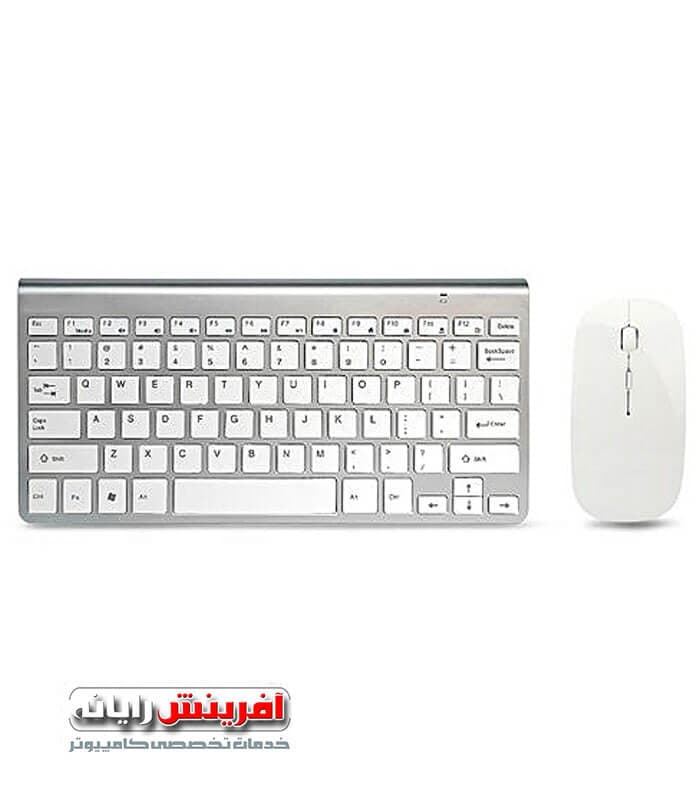 کیبورد و موس K108 بی سیم Keyboard & mouse wireless — تصویر ۴