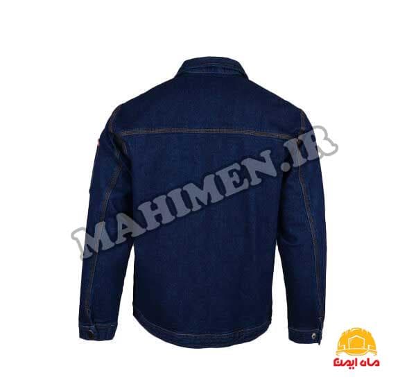 کاپشن و شلوار لی مهندسی (جین) کد 1219 — تصویر ۴