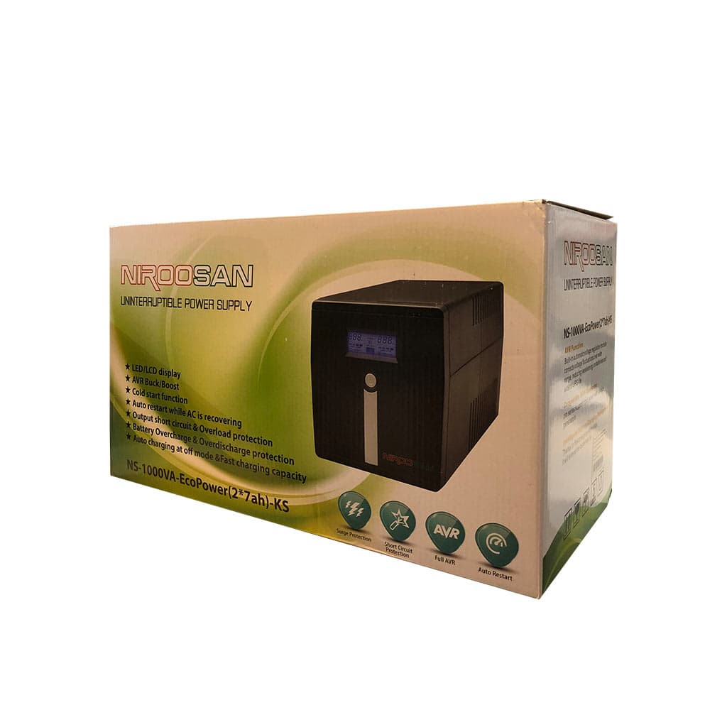 یو پی اس نیروسان UPS NIROOSAN NS-1000VA — تصویر ۶