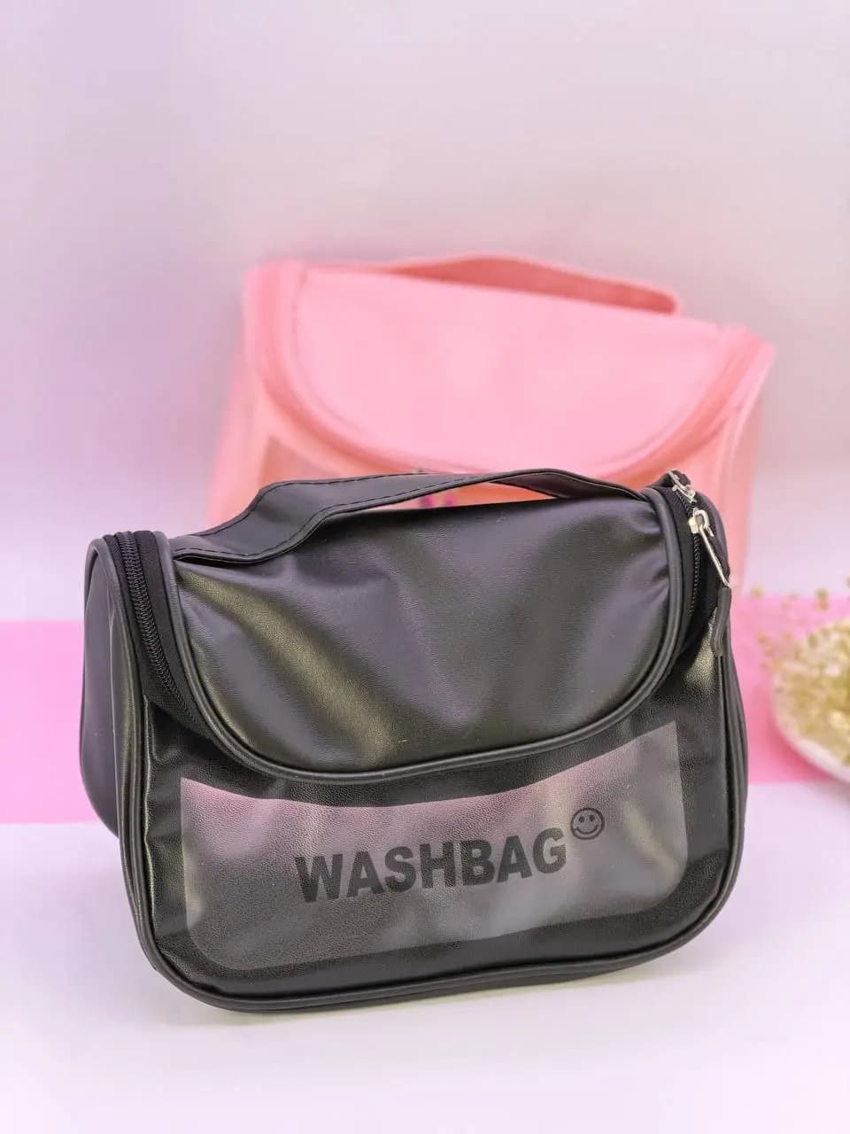 واش بگ صندوقی – کیف لوازم آرایشی دخترانه مدل صندوقی WASHBAG — تصویر ۷