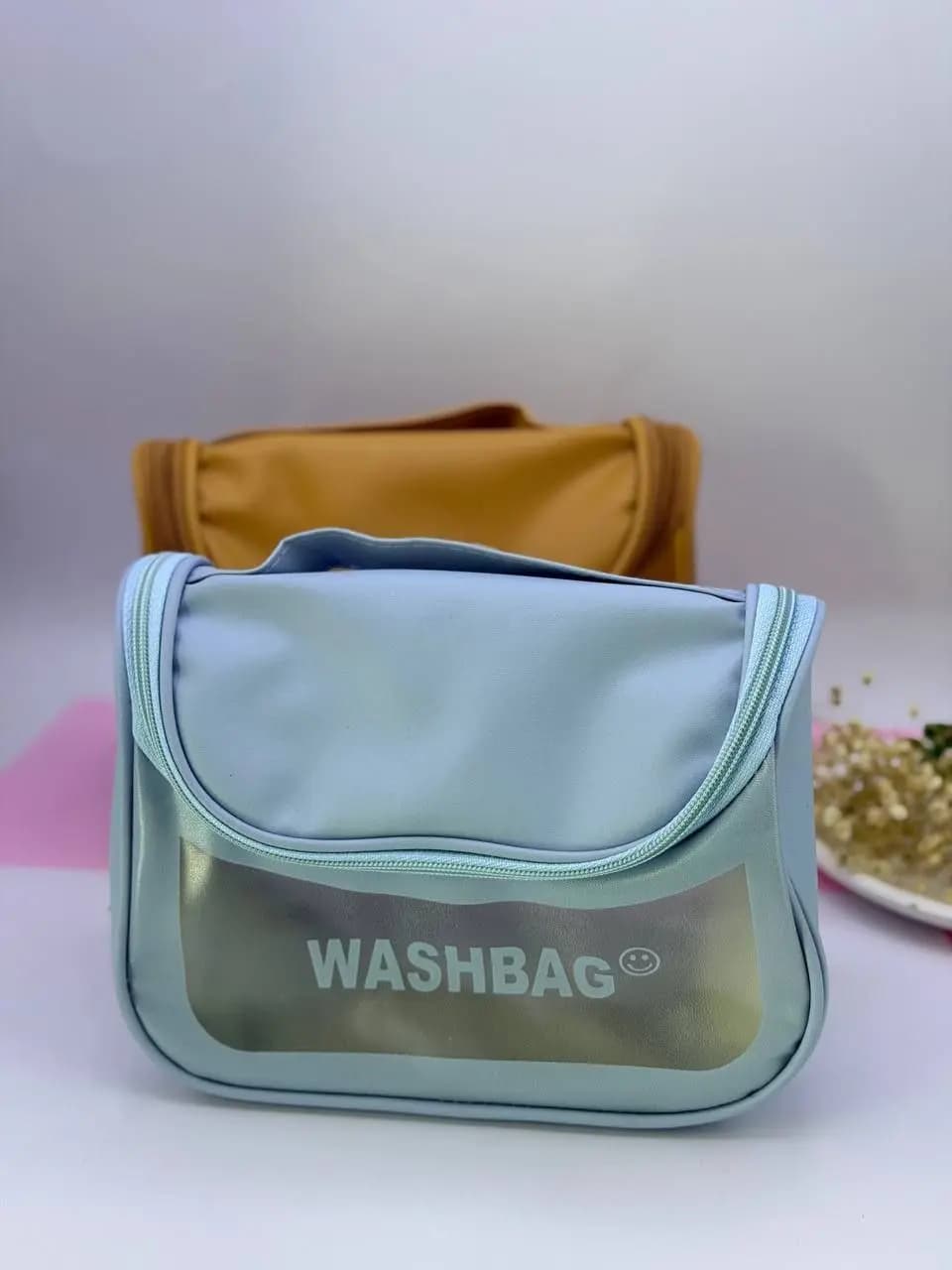 واش بگ صندوقی – کیف لوازم آرایشی دخترانه مدل صندوقی WASHBAG — تصویر ۶