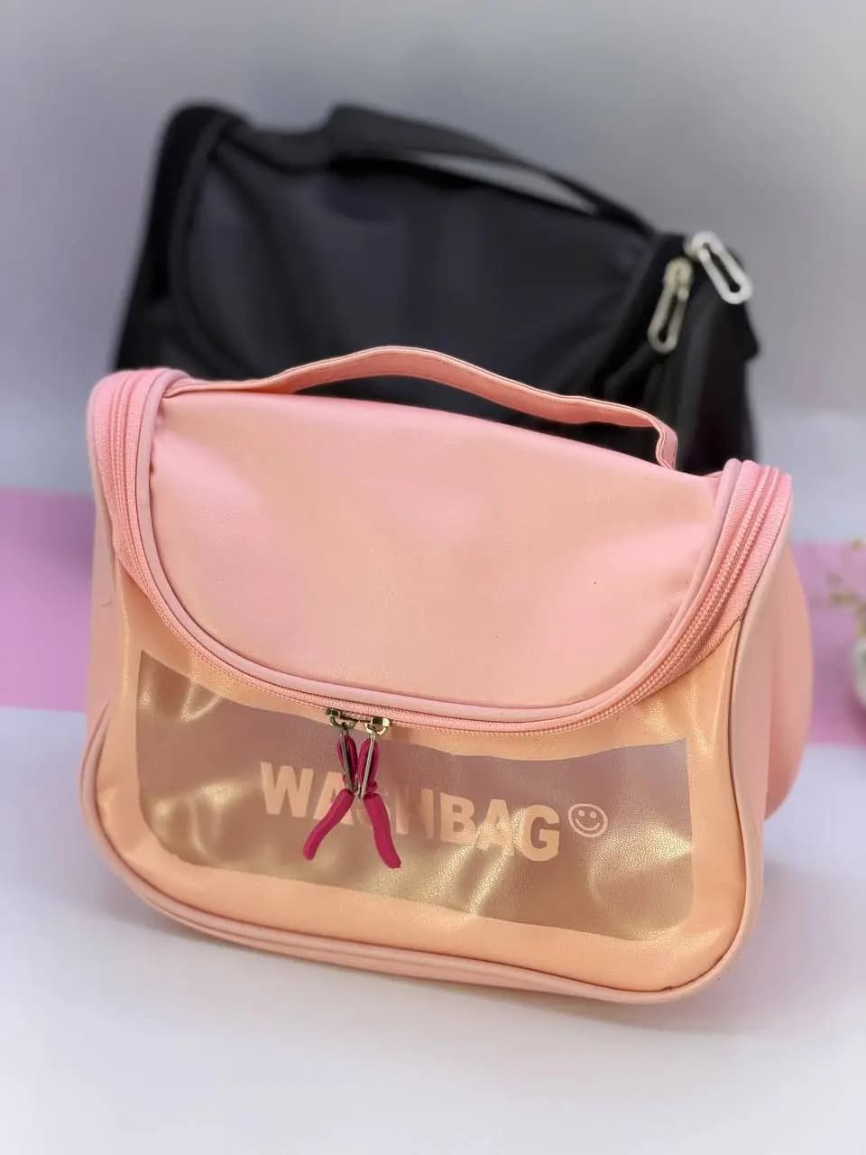 واش بگ صندوقی – کیف لوازم آرایشی دخترانه مدل صندوقی WASHBAG — تصویر ۸