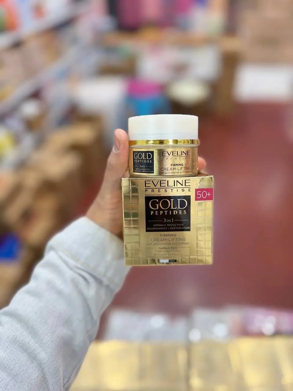 کرم سفت کننده و ضدچروک گلد اولاین +50 اصلی — تصویر ۴