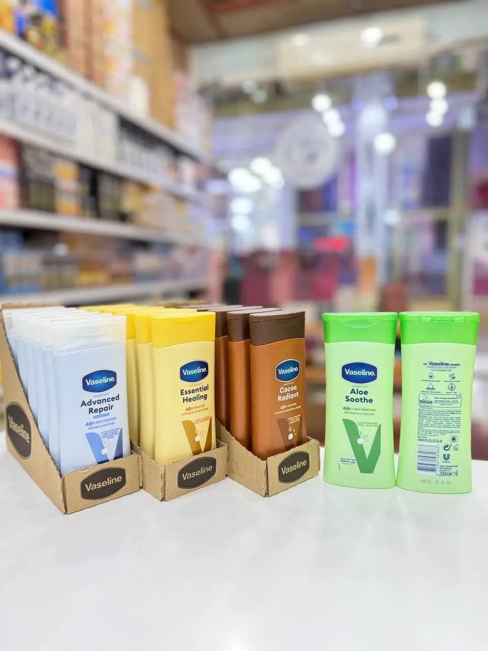 لوسیون بدن وازلین اصلی Vaseline Cocoa Glow Lotion 400ml — تصویر ۸