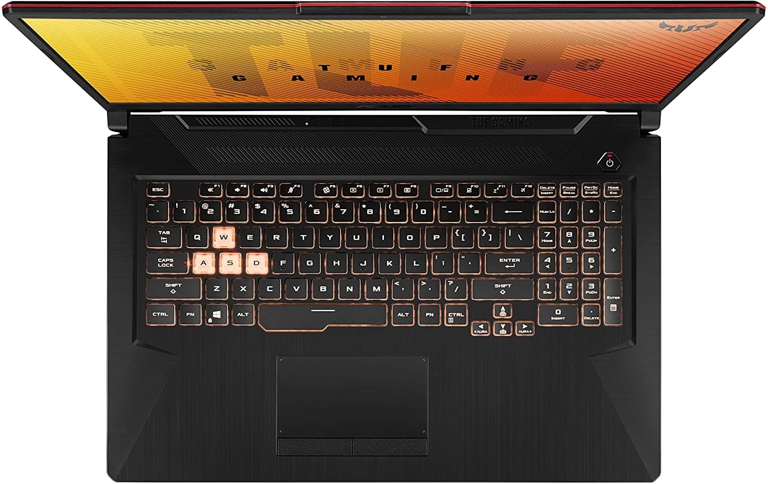 ASUS ASUS TUF Gaming F17 Gaming Laptop FX706LI i7 10870h 32GB 512GB SSD 2TB HDD GTX1650TI 4GB — تصویر ۴
