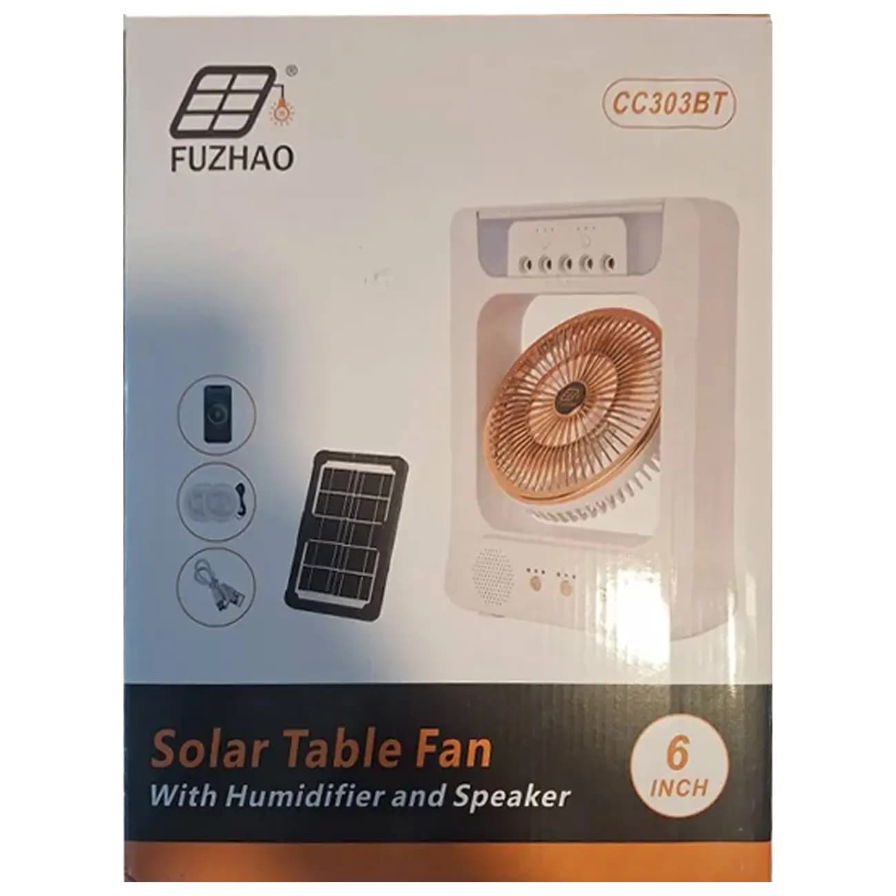 فن و بخور و اسپیکر FUZHAO مدل CC303BT — تصویر ۹