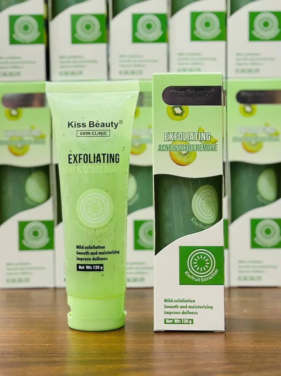 لایه بردار کیس بیوتی – لایه بردار فوری پوست EXFPLIATING KISS BEAUTY — تصویر ۲