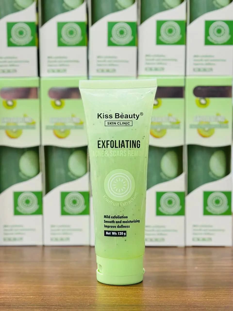لایه بردار کیس بیوتی – لایه بردار فوری پوست EXFPLIATING KISS BEAUTY — تصویر ۳