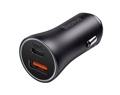 شارژر فندکی خودرو 60W بیسوس Baseus با دو پورت USB