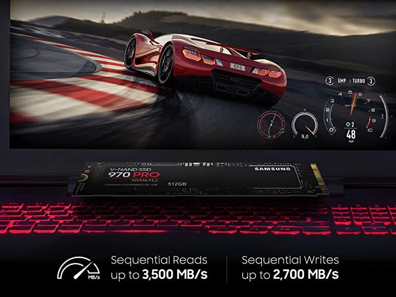 اس اس دی اینترنال سامسونگ مدل 970PROظرفیت 512GB — تصویر ۳