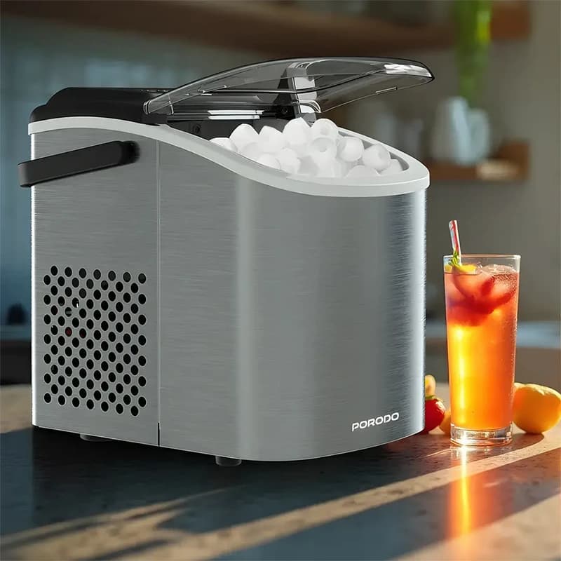 یخ ساز پرودو مدل porodo Instant Bullet Ice Maker PDHZB12SL — تصویر ۳