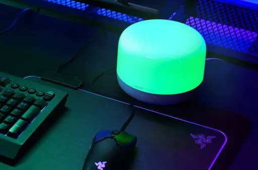 چراغ رومیزی هوشمند شیائومی یی لایت مدل Yeelight X Razer LED Smart Lamp D2 YLCT01YL با گارانتی 18 ماهه شرکتی — تصویر ۲