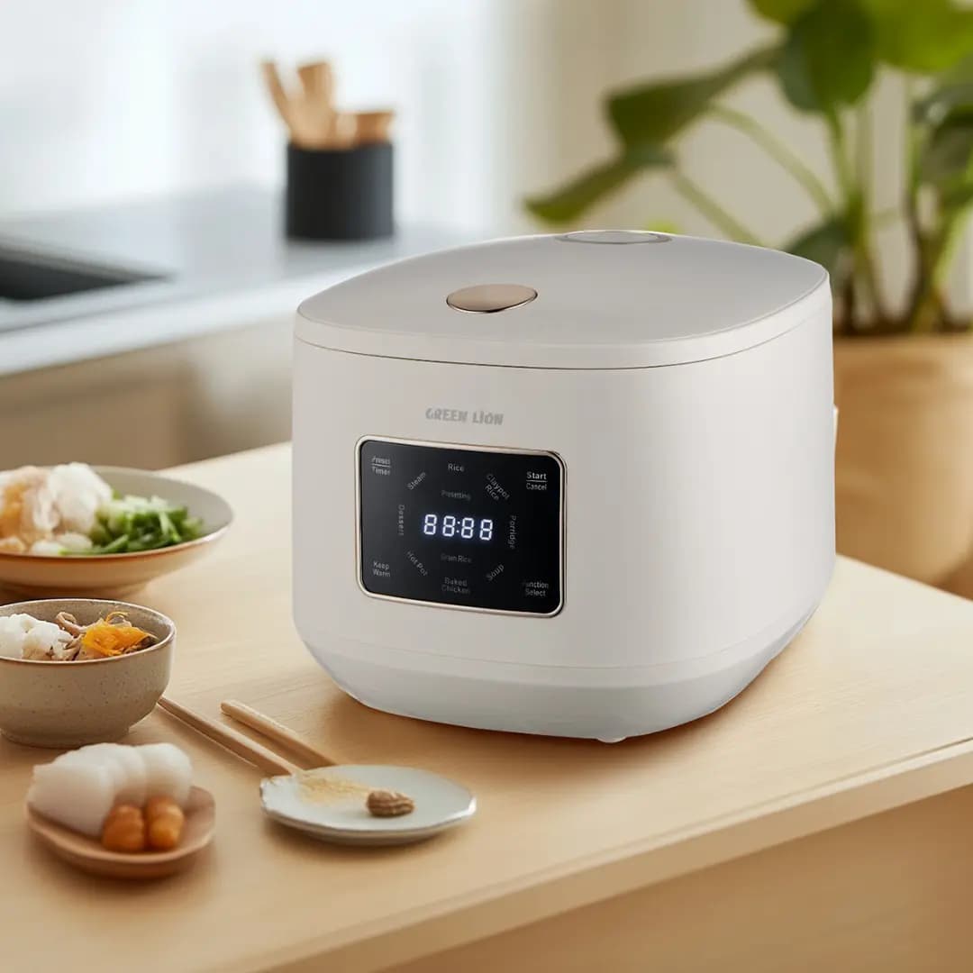 پلوپز گرین لاین مدل Green Lion GNGRC20RC5L GRC-20 Digital Rice Cooker 5L — تصویر ۱۱