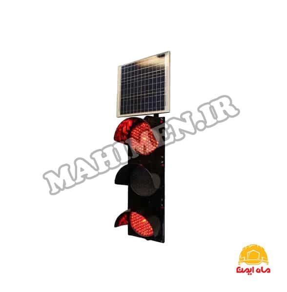 چراغ چشمک زن سولار خورشیدی مدل سه خانه — تصویر ۲