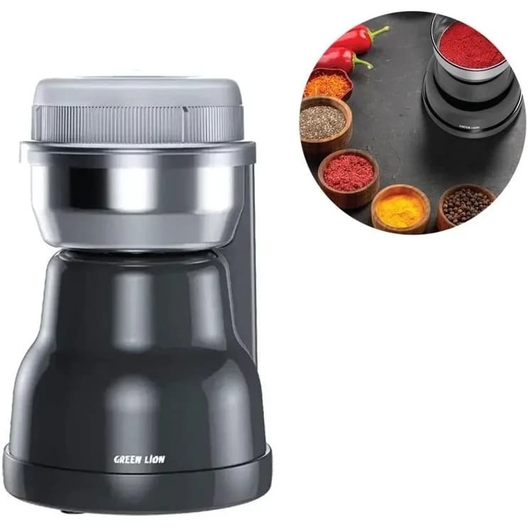 آسیاب برقی گرین لاین مدل Green Lion GNVINEGR160 180W Coffe Grinder — تصویر ۳