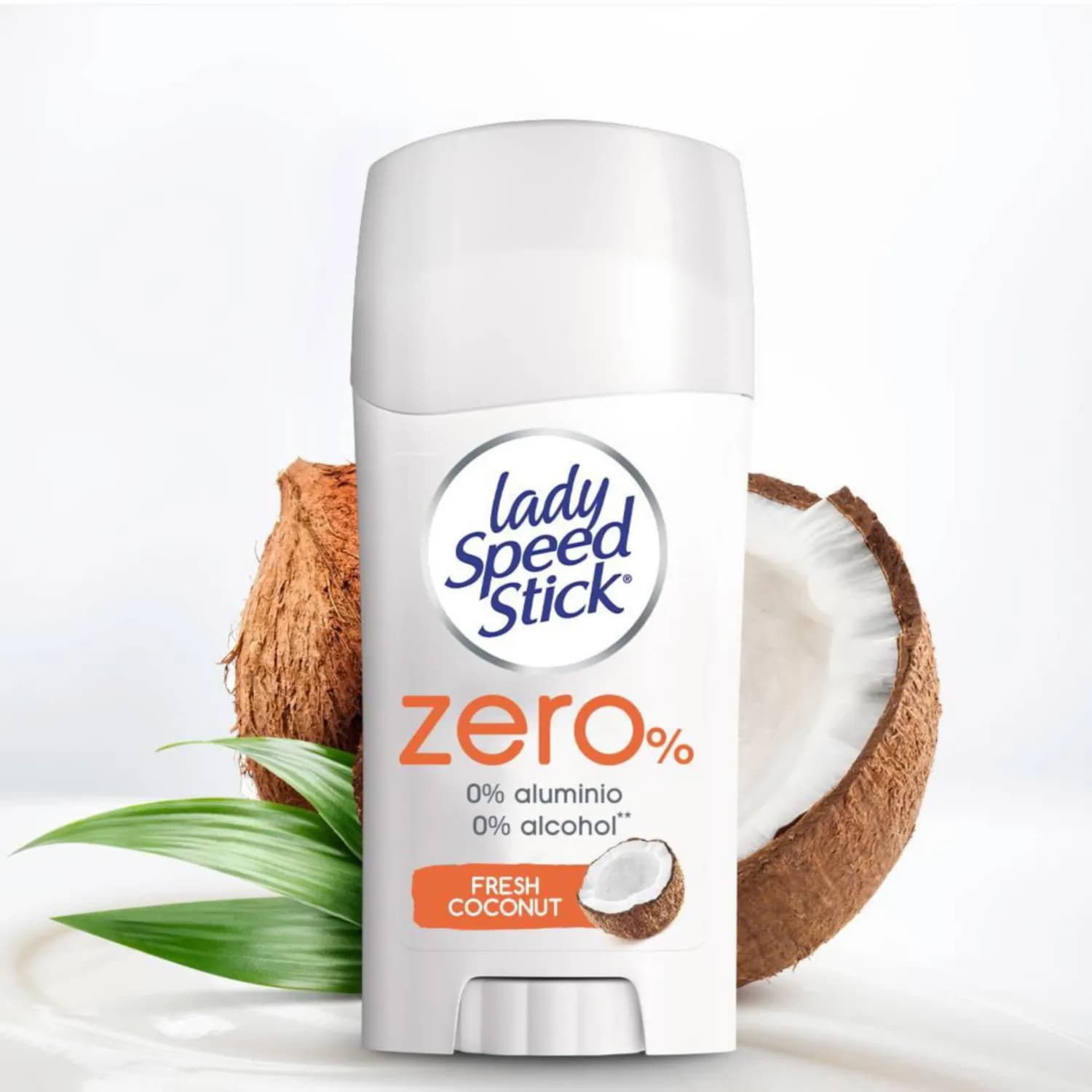مام صابونی زنانه لیدی اسپید زیرو رایحه نارگیل 40 گرم | Lady speed stick fresh coconut zero — تصویر ۴