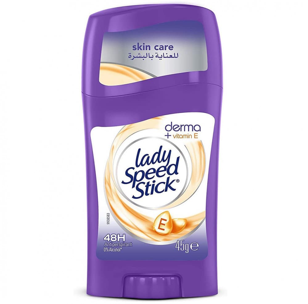 مام صابونی زنانه ویتامین E لیدی اسپید 45 گرم | Lady speed stick derma + vitamin E