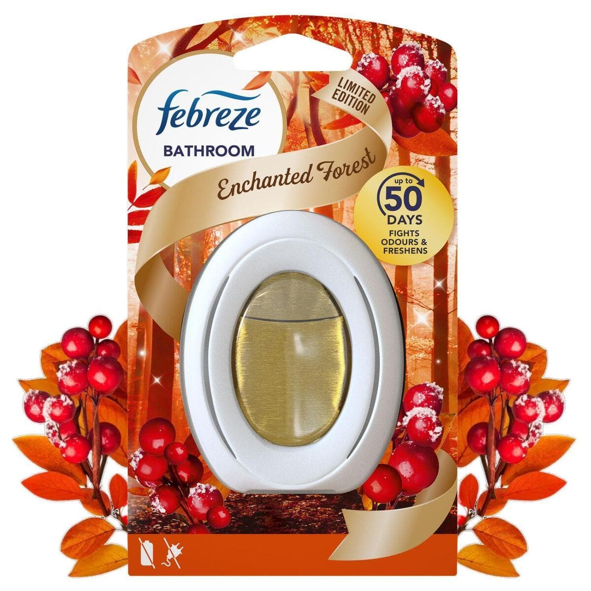 خوشبوکننده و بوگیر سرویس بهداشتی و حمام فبریز مدل جنگل مسحور شده 7.5 میل | Febreze bathroom enchanted forest — تصویر ۴