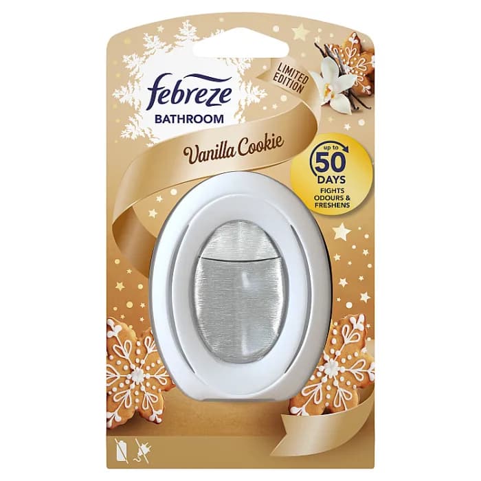 خوشبوکننده و بوگیر سرویس بهداشتی و حمام فبریز رایحه کوکی وانیل 7.5 میل | Febreze bathroom vanilla cookie