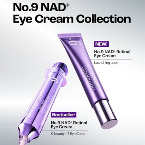 کرم دور چشم نامبوزین 9 ضد چروک و لیفتینگ و حجم دهنده حاوی NAD+ و Retinal و 50 Peptides حجم 20 میلی لیتر — تصویر ۴
