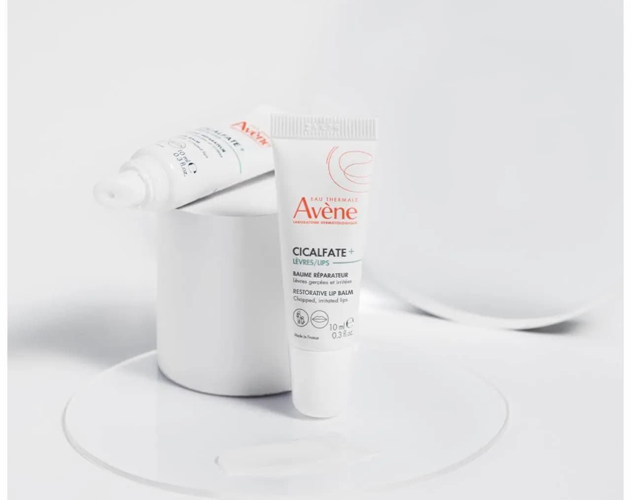 بالم لب ترمیم کننده سیکالفیت اون Avène Cicalfate LIPS Restorative Lip Cream — تصویر ۳