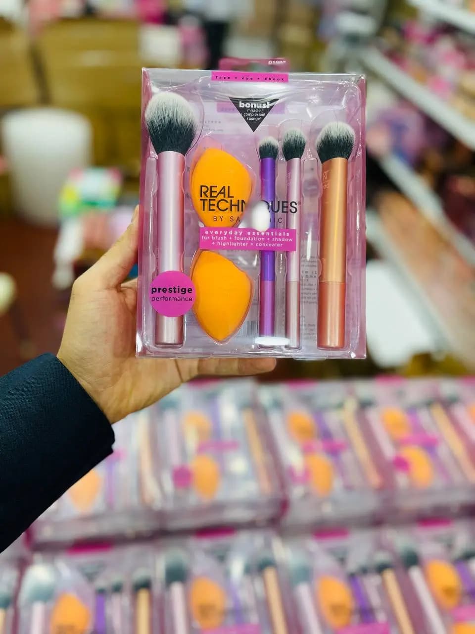 ست براش ریل تکنیک دو پد REAL TECHNIQUES مدل پرستیژ پرفورمانس — تصویر ۱۰