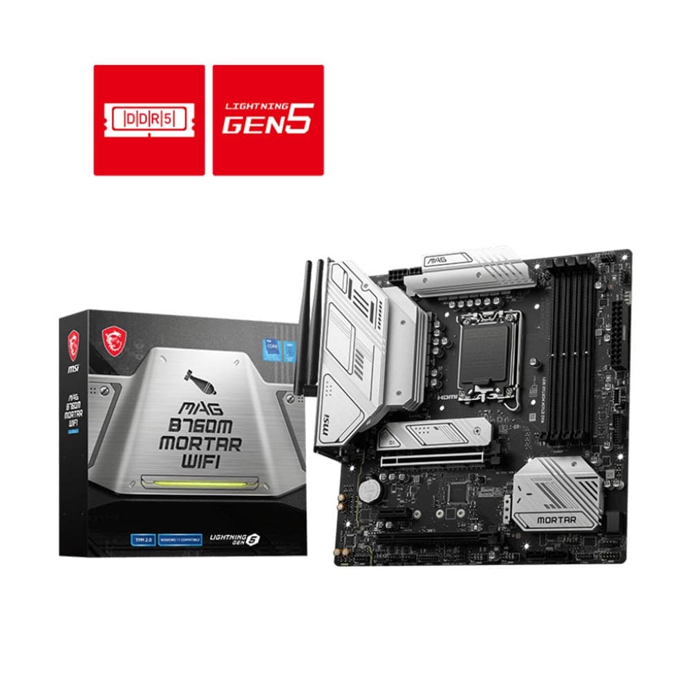 مادربرد MAG B760M MORTAR WIFI DDR4 — تصویر ۱۱