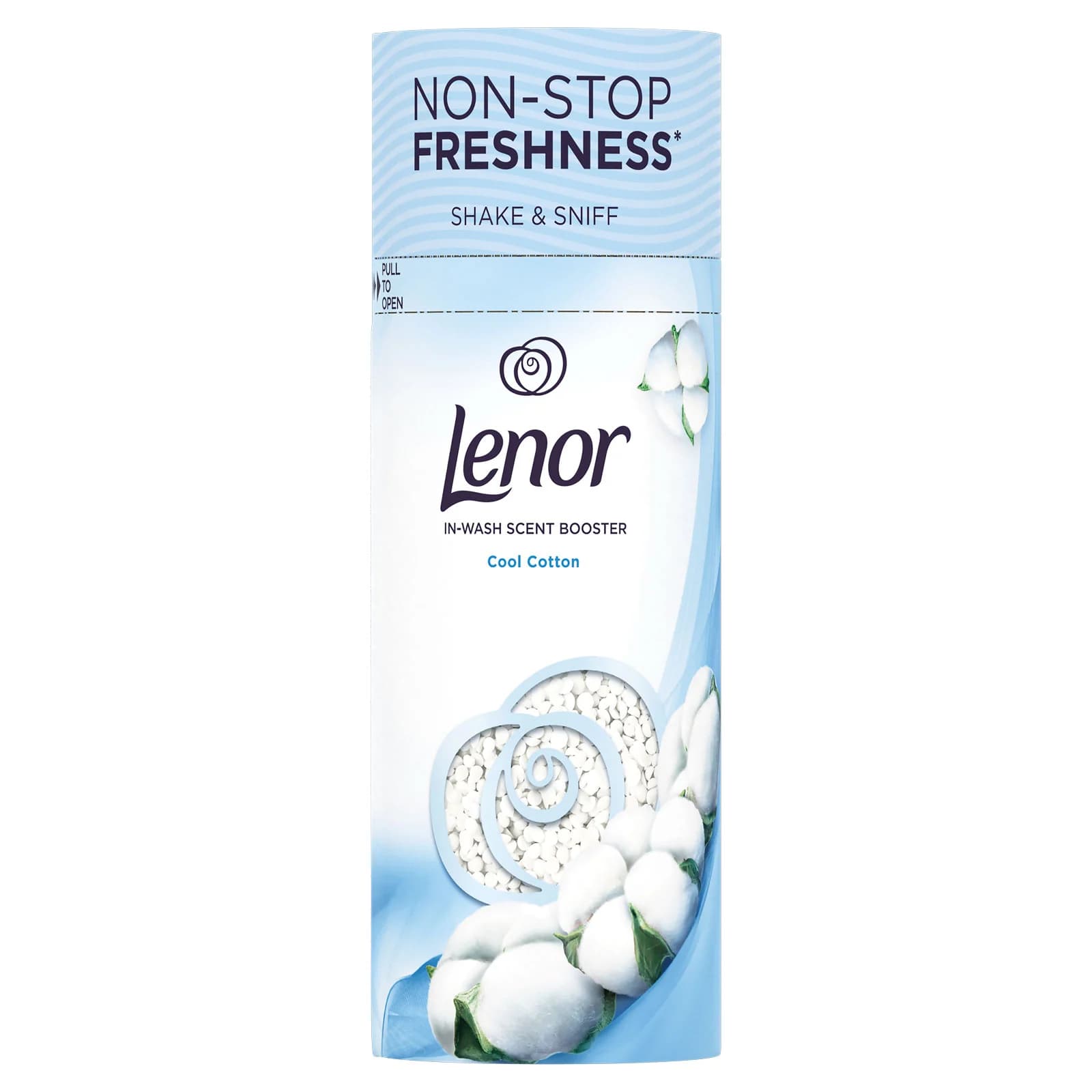 دانه خوشبو کننده لباس لنور 155 گرم رایحه پنبه خنک | Lenor cool cotton