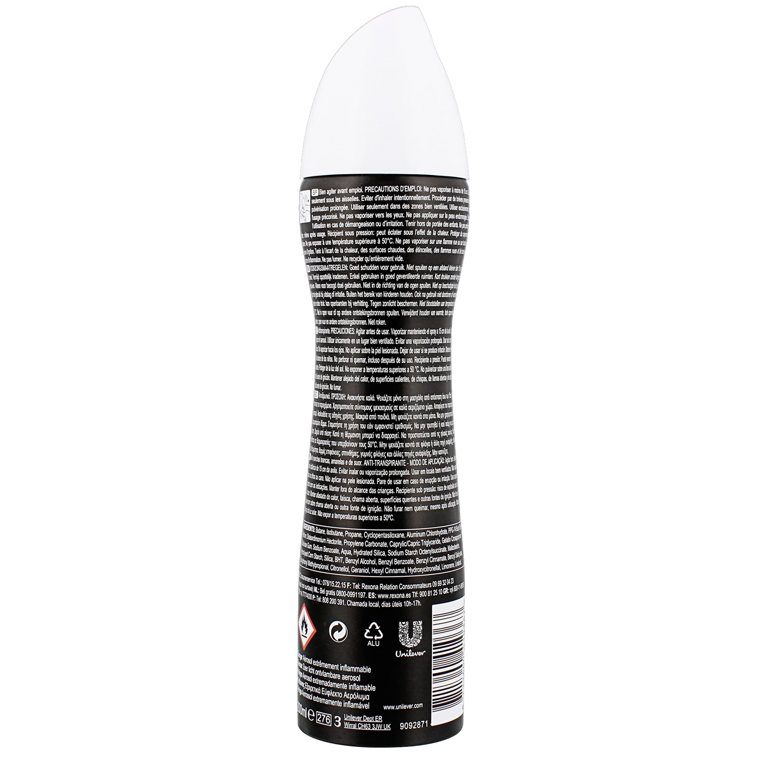 اسپری رکسونا زنانه اینویزیبل آکوا 200 میل | Rexona active invisible aqua — تصویر ۲