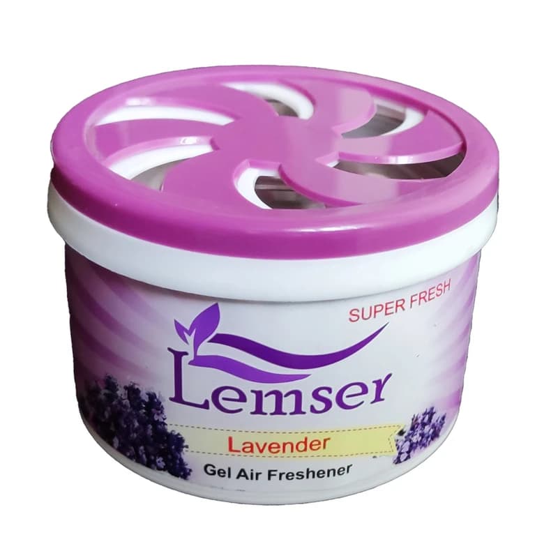ژل خوشبو کننده هوا لمسر مدل Lavender حجم 90 میلی لیتر