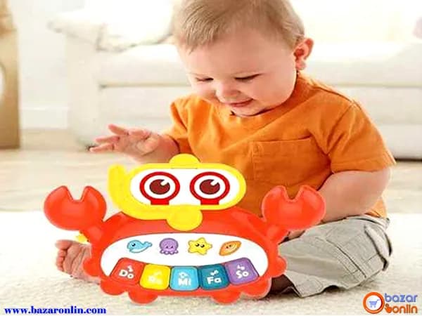پیانو موزیکال هانگر طرح خرچنگ مدل HE0535 — تصویر ۵