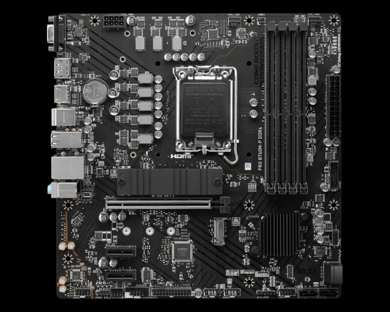 مادربرد PRO B760M-P DDR4 — تصویر ۳