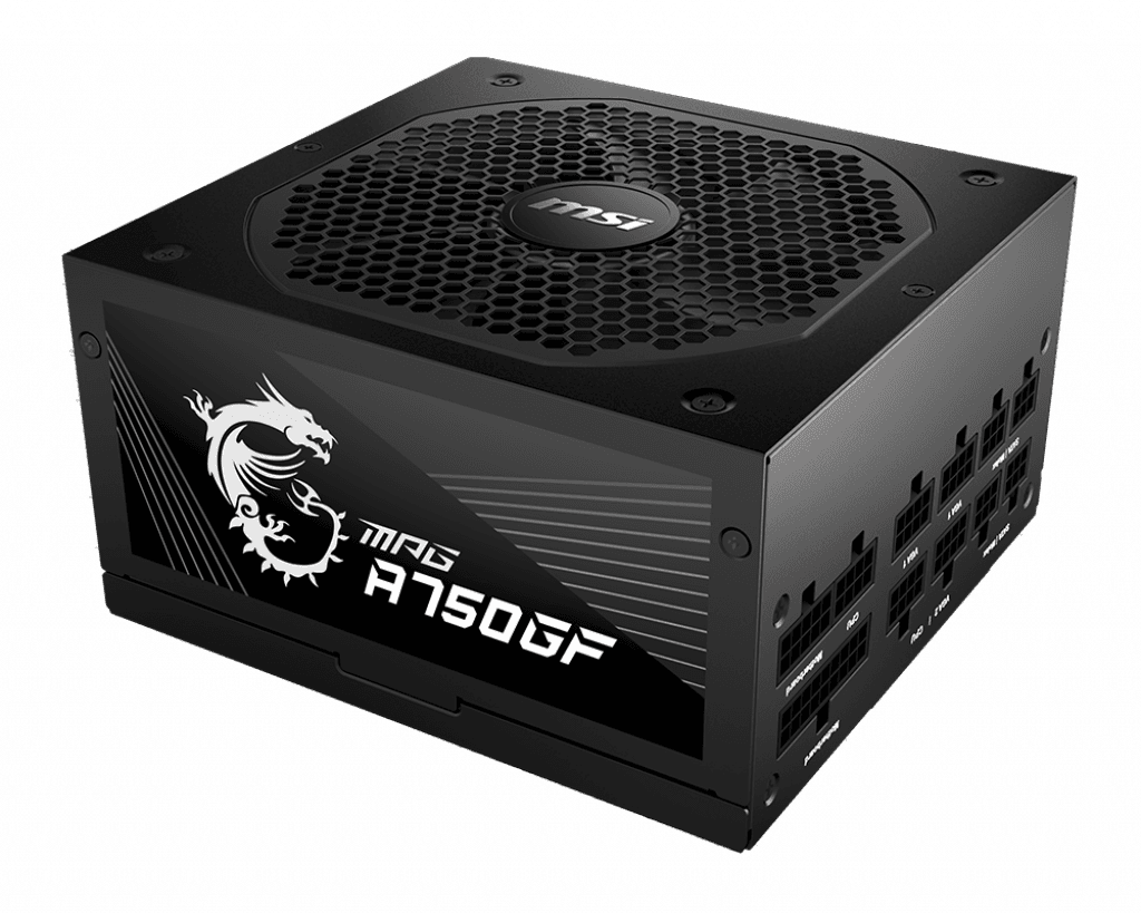 منبع تغذیه (پاور) گیمینگ MPG A750GF — تصویر ۶